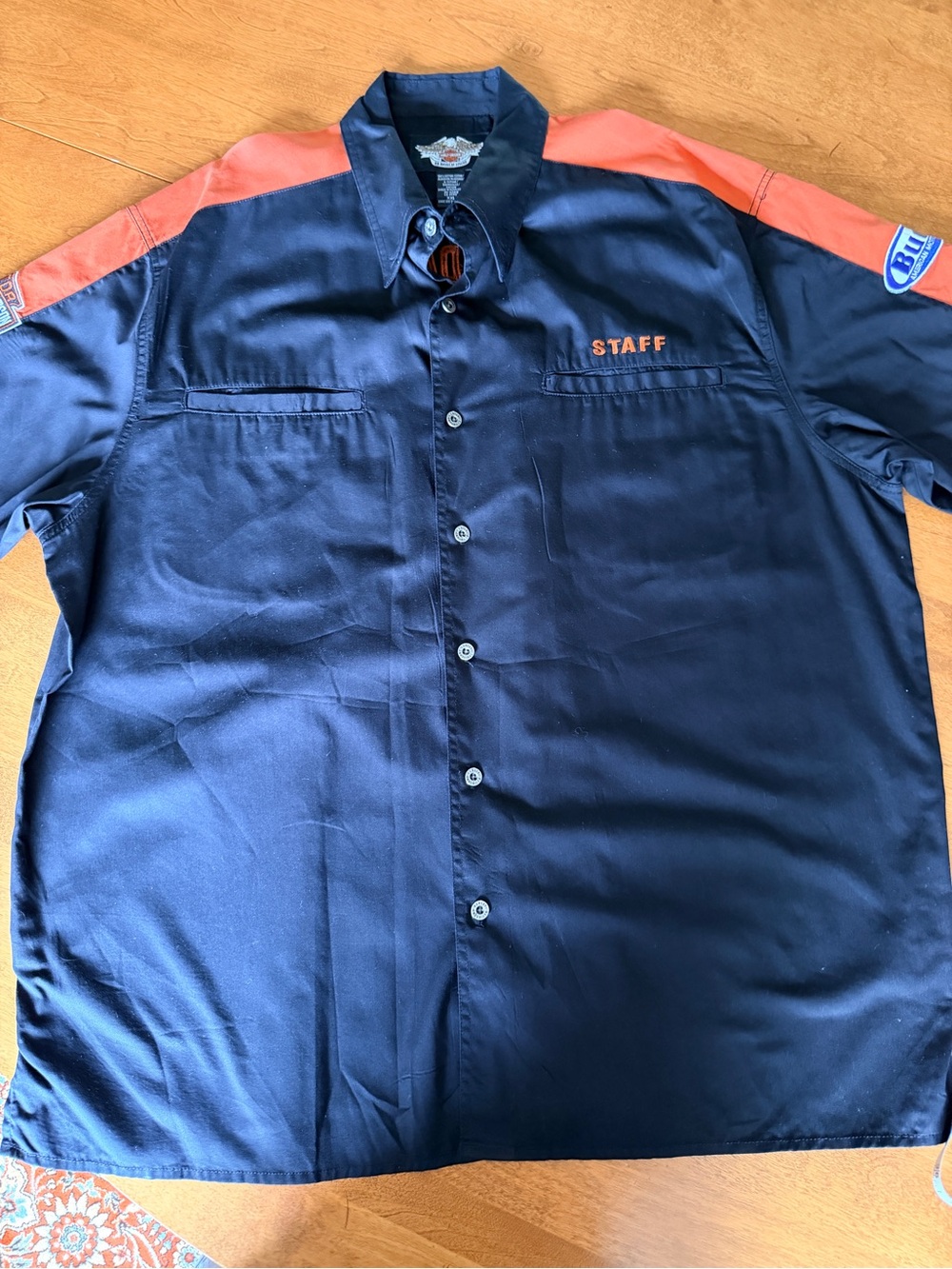Buell Motorcycles Harley Davidson Motor Company Staff Shirt, Men’s XXL